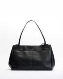 Chantal Large Leather Tote Bag - Black