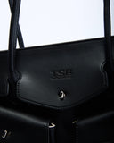 Chianti Black Long Shoulder Bag