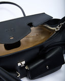 Chianti Black Long Shoulder Bag