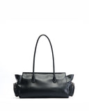 Chianti Black Long Shoulder Bag