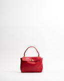 Cloudy Rouge Structured Bag