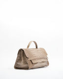 Madaline Textured Leather Structured Bag